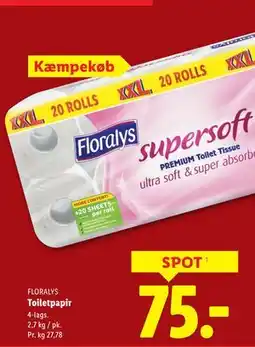 Lidl Toiletpapir tilbud
