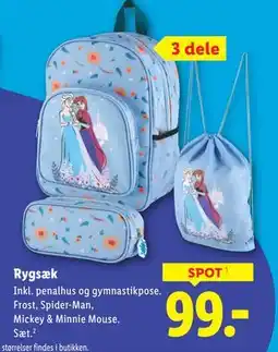 Lidl Rygsæk tilbud
