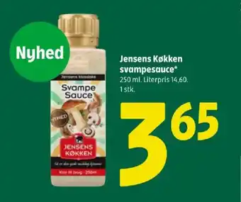 Jensens Køkken svampesauce