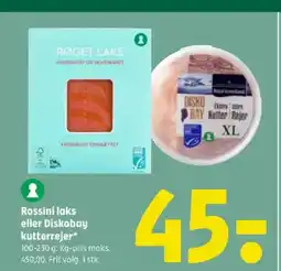 Coop 365 Rossini laks eller Diskobay kutterrejer tilbud