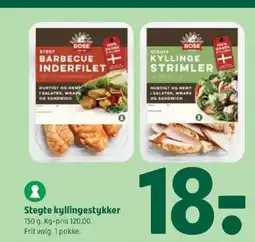 Coop 365 Stegte kyllingestykker tilbud