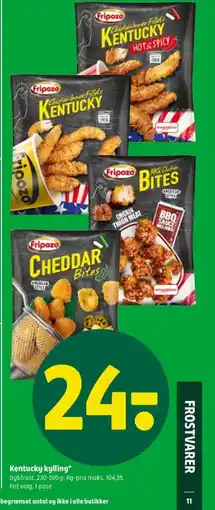 Coop 365 Kentucky kylling tilbud