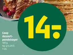 Coop 365 Coop dessert- pandekager tilbud