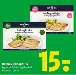 Coop 365 Rahbek indbagt fisk tilbud