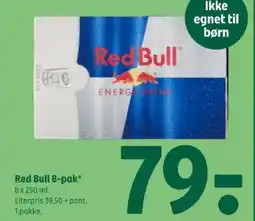 Coop 365 Red Bull 8-pak* tilbud