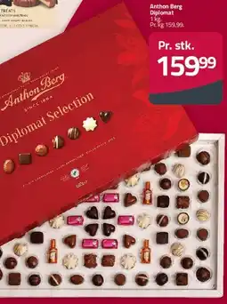 Fleggaard Anthon Berg Diplomat Selection tilbud