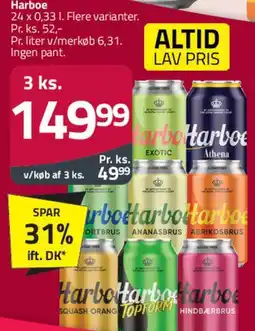 Fleggaard Harboe (flere varianter) tilbud