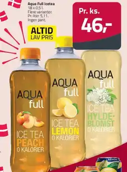 Fleggaard Aqua full Ice Tea (prominent) tilbud