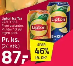 Fleggaard Aqua full Ice Tea tilbud