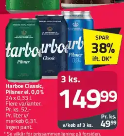 Fleggaard Harboe (Classic / Pilsner / 0,0%) tilbud