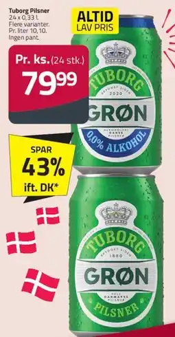 Fleggaard Tuborg (Grøn / Pilsner) tilbud