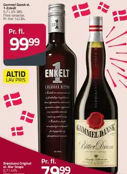 Fleggaard Gammel Dansk Bitter Dram tilbud