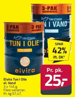 Fleggaard Elvira Tun i olie el. i vand tilbud