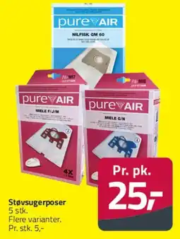 Fleggaard Støvsugerposer / filtre (pureAIR) tilbud