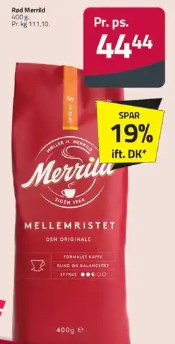 Fleggaard Merrild Mellemristet tilbud