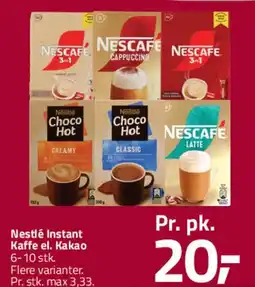 Fleggaard Nescafé Instant / Kakao tilbud
