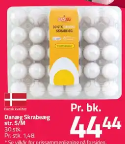 Fleggaard Dansk Skrabeæg tilbud