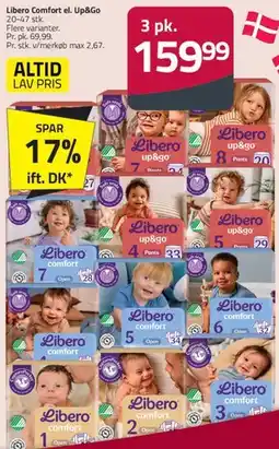 Fleggaard Libero Comfort / Up&Go tilbud