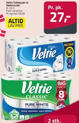 Fleggaard Veltie toiletpapir tilbud
