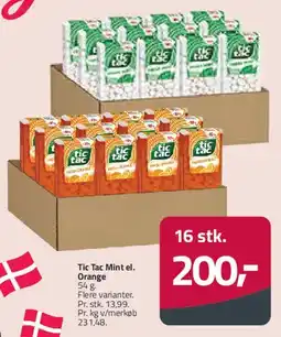 Fleggaard Tic Tac (karton) tilbud