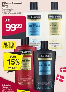 Fleggaard TRESemmé Shampoo / Balsam tilbud