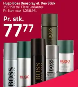 Fleggaard Hugo Boss Deospray / Deo Stick tilbud