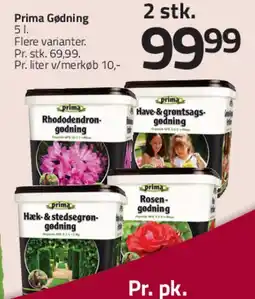 Fleggaard Have- og plantegødning (små spande) tilbud