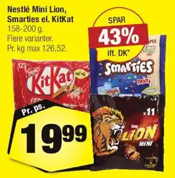 Calle Nestlé Min Lion / Smarties / KitKat tilbud