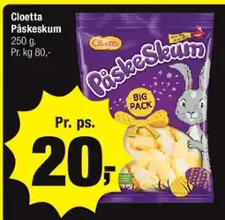 Calle Cloetta Påskeskum 250 g tilbud