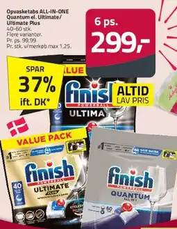 Fleggaard Finish (Ultimate / Quantum / Ultimate Plus) tilbud