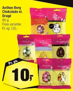 Calle Anthon Berg Chokolade / Dragé tilbud
