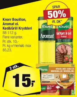 Calle Knorr Bouillon / Aromat / Kød & Grill Krydderi tilbud