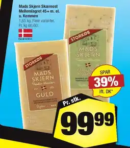 Calle Mads Skjern Skæreost (mellemlagret) tilbud