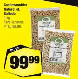 Calle Cashewnødder (naturel eller saltede) tilbud