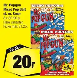 Calle Mr. Popgun Micro Popcorn tilbud