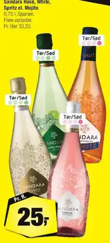 Calle Sandara (Rosé, White, Spritz / Mojito) tilbud