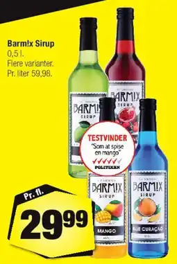 Calle Barmix Sirup tilbud