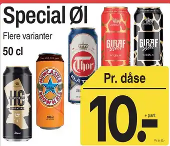 ABC Lavpris Special Øl tilbud