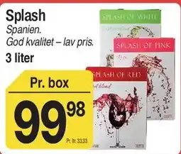 ABC Lavpris Splash tilbud