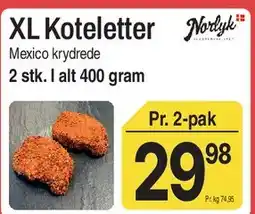 ABC Lavpris XL Koteletter tilbud