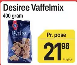 ABC Lavpris Desiree Vaffelmix tilbud