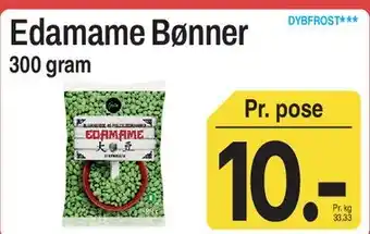 ABC Lavpris Edamame Bønner tilbud