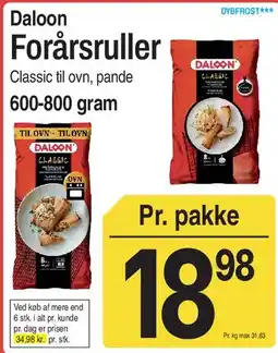 ABC Lavpris Forårsruller tilbud