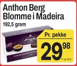ABC Lavpris Anthon Berg Blomme i Madeira tilbud