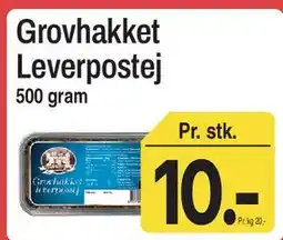ABC Lavpris Grovhakket Leverpostej tilbud