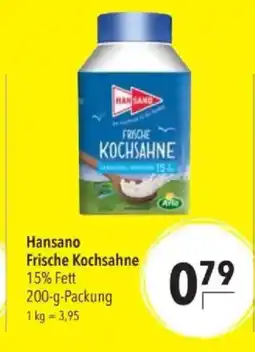 Citti Hansano Frische Kochsahne tilbud