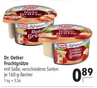Citti Dr. Oetker Fruchtgrütze tilbud