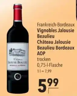 Citti Vignobles jalousie beaulieu château jalousie beaulieu bordeaux aop tilbud