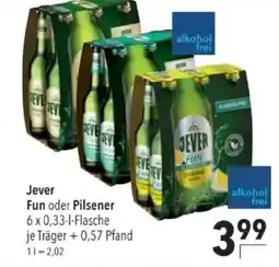 Citti JEVER Fun oder pilsener tilbud