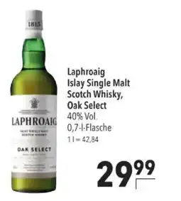 Citti LAPHROAIG Islay single malt scotch whisky, oak select tilbud